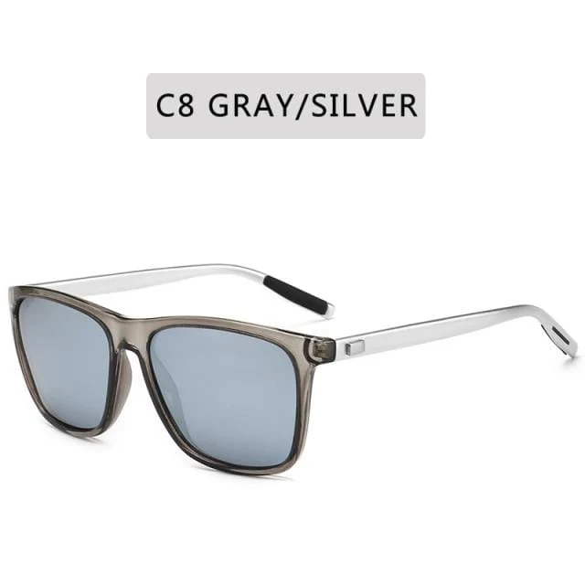 UV400 Sonnenbrille Männer Blendende Farbe Fahrer Klassische Retro Marke Designer Licht Flexible Sonne Glas Oculos De Sol