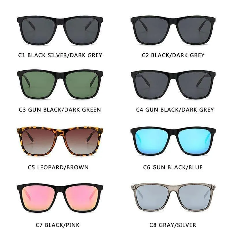 UV400 Sonnenbrille Männer Blendende Farbe Fahrer Klassische Retro Marke Designer Licht Flexible Sonne Glas Oculos De Sol