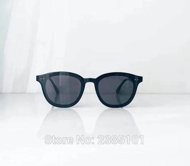 Designer Her Myma Solo Lang Sonnenbrille Vintage Damen Oculos Flache Linse Sonnenbrille für Männer Frauen
