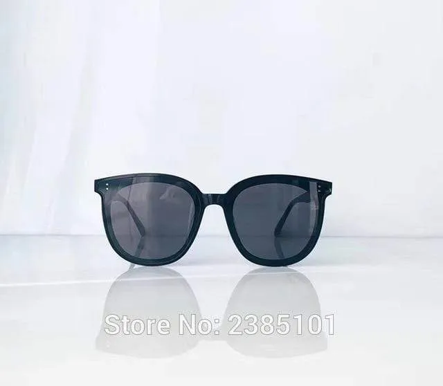 Designer Her Myma Solo Lang Sonnenbrille Vintage Damen Oculos Flache Linse Sonnenbrille für Männer Frauen