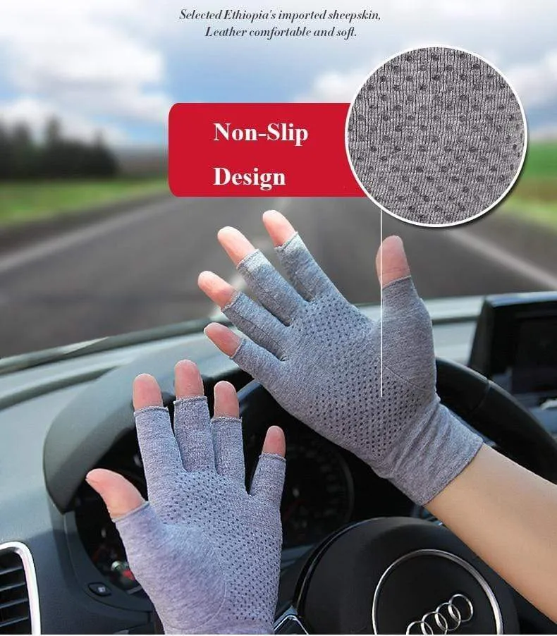 Handschuhe Halbfinger Mann Frau Frühling Sommer Neue Dünne Stil Rutschfeste Autofahren Halbfinger Handschuhe Unisex SZ109N