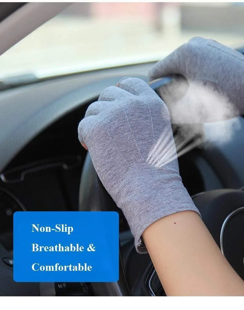 Handschuhe Halbfinger Mann Frau Frühling Sommer Neue Dünne Stil Rutschfeste Autofahren Halbfinger Handschuhe Unisex SZ109N