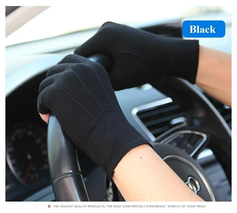 Handschuhe Halbfinger Mann Frau Frühling Sommer Neue Dünne Stil Rutschfeste Autofahren Halbfinger Handschuhe Unisex SZ109N