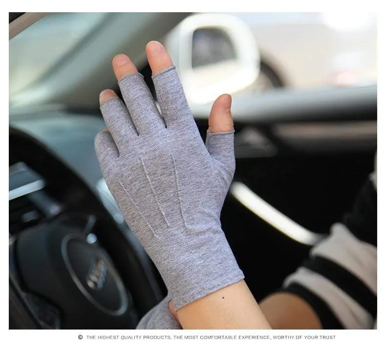 Handschuhe Halbfinger Mann Frau Frühling Sommer Neue Dünne Stil Rutschfeste Autofahren Halbfinger Handschuhe Unisex SZ109N