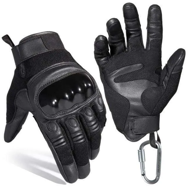 Schwarz Moto Motocross Handschuh Männer Leder Motorrad Vollfinger Handschuhe Radfahren Fahrrad Reiten BMX Enduro Arbeit Fäustlinge Sommer