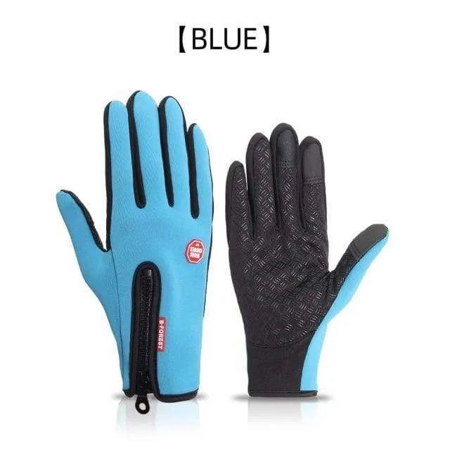 Winter Warme Fahrradhandschuhe Fitness Hochwertige Männer Frauen Winddichte Fahrrad Motorrad Angelhandschuhe Vollfinger Touchscreen Ski