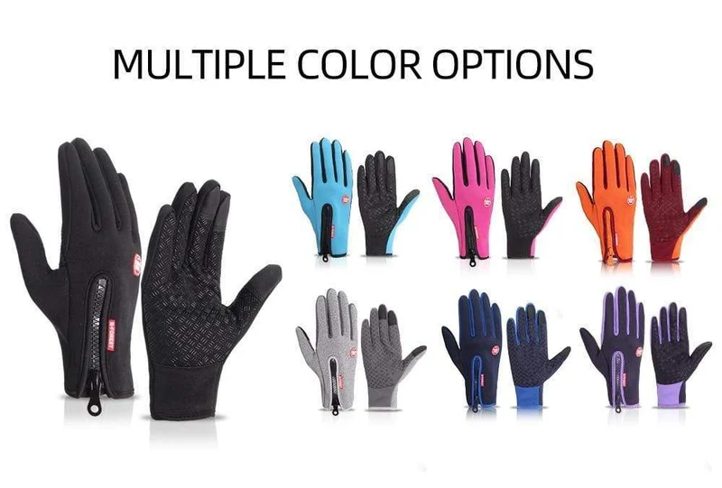 Winter Warme Fahrradhandschuhe Fitness Hochwertige Männer Frauen Winddichte Fahrrad Motorrad Angelhandschuhe Vollfinger Touchscreen Ski