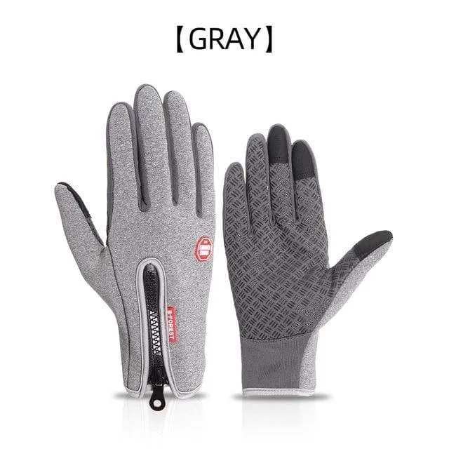 Winter Warme Fahrradhandschuhe Fitness Hochwertige Männer Frauen Winddichte Fahrrad Motorrad Angelhandschuhe Vollfinger Touchscreen Ski