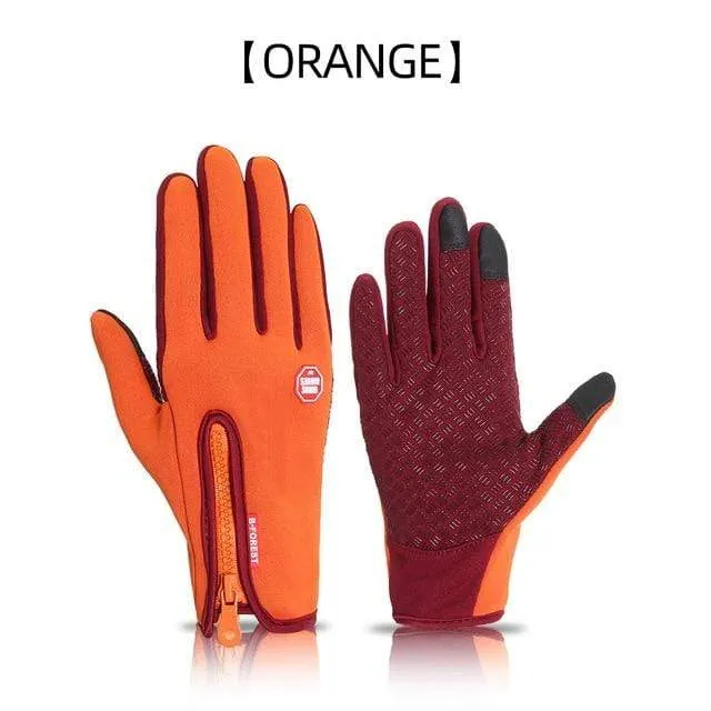 Winter Warme Fahrradhandschuhe Fitness Hochwertige Männer Frauen Winddichte Fahrrad Motorrad Angelhandschuhe Vollfinger Touchscreen Ski