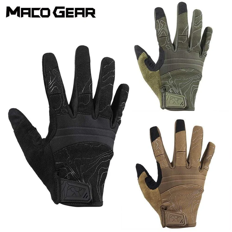 Taktische Handschuhe für Männer und Frauen, Vollfinger-Handschuhe, Touchscreen, Fäustlinge, Paintball, Jagd, Wandern, Schießen, Airsoft, Fahrrad