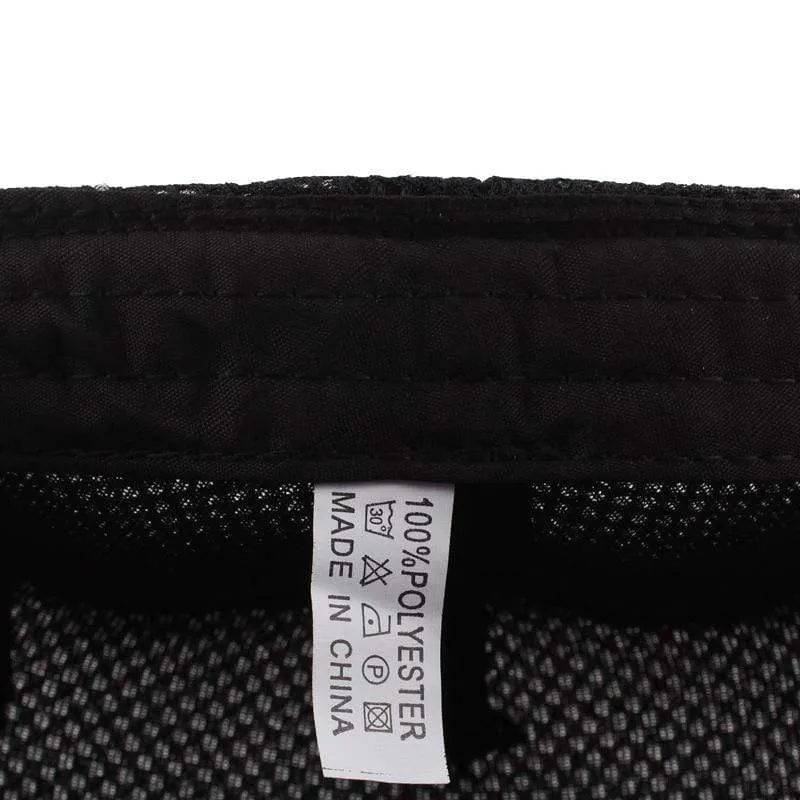 Sommer Herren Baskenmütze Einfarbig Hohl Mesh Cap Atmungsaktiv Einstellbar damen Sonnenhut