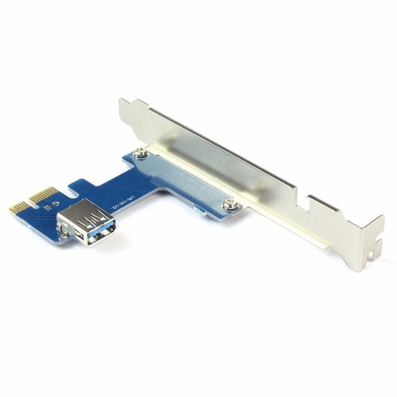 PCI-Express PCIe 1 bis 4 PCI Express 16X-Steckplätze Riser-Karte PCI-E 1X an externen 4-Steckplatz-Adapter PCIe-Port-Multiplikator für den Bergbau