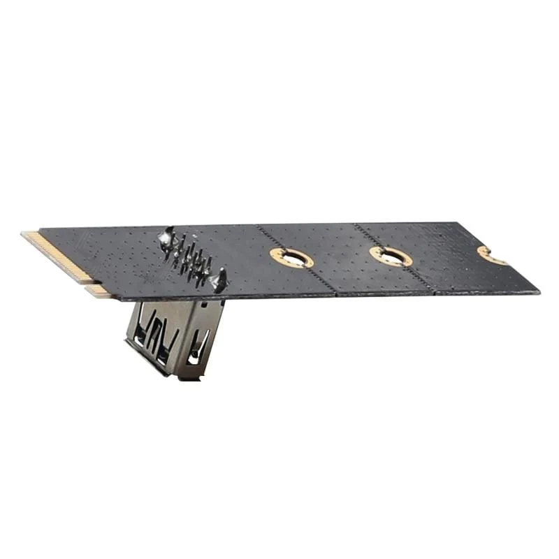NGFF zu PCI-E Riser Card M2 Slot zu PCIe Erweiterungskarte Konverter USB 3.0 Extender Adapter für Grafikkarten für BTC Miner