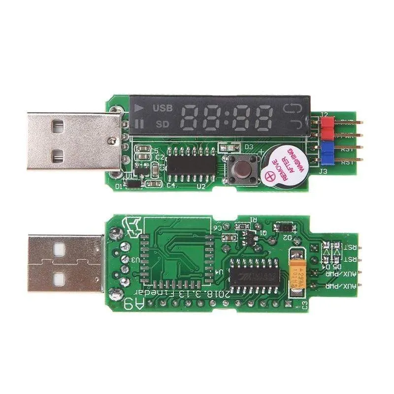 USB-Watchdog-Karte V9.0, automatischer Neustart des Computers, blauer Bildschirm, angehaltener automatischer Neustart des Miners mit transparenter Hülle