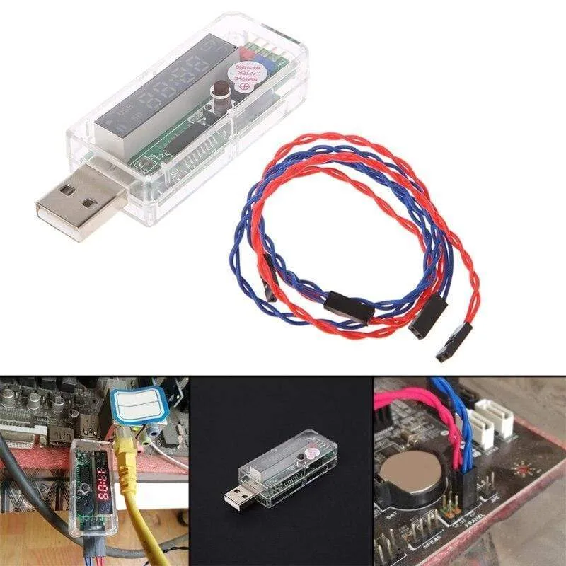 USB-Watchdog-Karte V9.0, automatischer Neustart des Computers, blauer Bildschirm, angehaltener automatischer Neustart des Miners mit transparenter Hülle