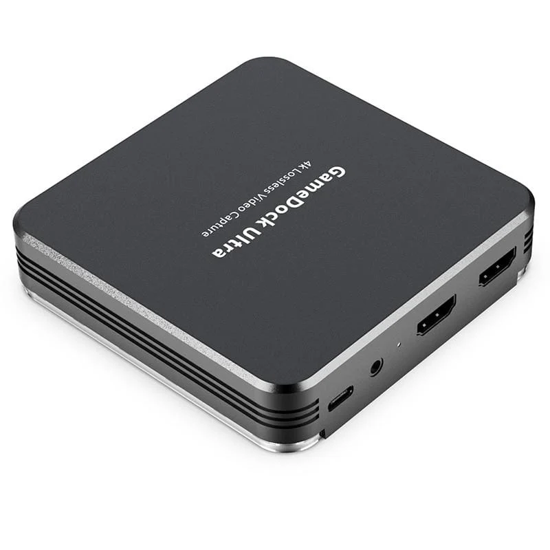 HDMI-Game-Capture-Karte, Live-Stream und Aufnahme in 4K30P oder 1080P 120 Hz, HDR-Video-Pass-Through mit bis zu 240 Bildern pro Sekunde, extrem niedrige Latenz