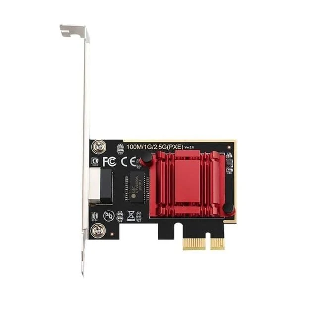 TXA092 PCIE-Karte 2.5-Gbit / s-Gigabit-Netzwerkkarte 10/100 / 1000-Mbit / s RTL8125b RJ45-Ethernet-Netzwerkkarte PCI-E-Netzwerkadapter