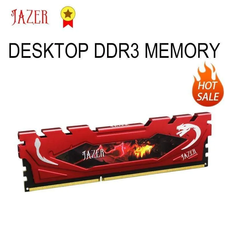 Memoria Ram Ddr3 Speicher Ram Modul Desktop 1333 MHz 1600 MHz 4 GB/8 GB DDR3 Ram Pc3-12800 mit Kühlkörper