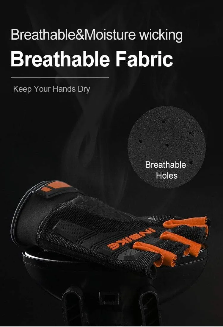 Motorradhandschuhe Halbfinger Fingerlose Motorradhandschuhe Herren Damen Sommer Atmungsaktiv Radfahren Stoßfest MTB Sport Gym