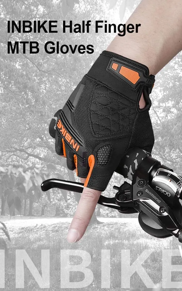 Motorradhandschuhe Halbfinger Fingerlose Motorradhandschuhe Herren Damen Sommer Atmungsaktiv Radfahren Stoßfest MTB Sport Gym