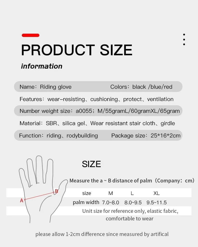 Fahrradhandschuhe Rutschfeste MTB-Handschuhe Mountainbike Halbfingerhandschuhe Männer Sommer Fahrrad Gym Fitness Sport guantes moto