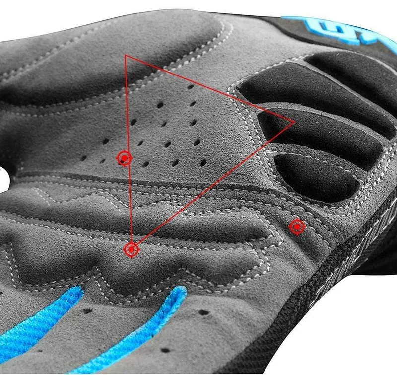 10 Farben Winter Damen Herren Fahrradhandschuhe Vollfinger mit GEL-Pad stoßfest MTB Mountainbike Fahrradhandschuhe