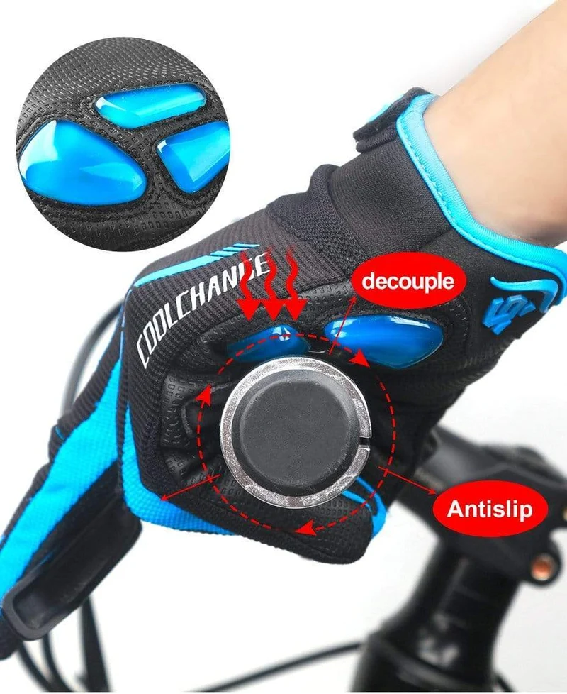 10 Farben Winter Damen Herren Fahrradhandschuhe Vollfinger mit GEL-Pad stoßfest MTB Mountainbike Fahrradhandschuhe