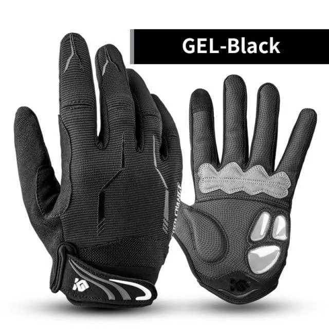 10 Farben Winter Damen Herren Fahrradhandschuhe Vollfinger mit GEL-Pad stoßfest MTB Mountainbike Fahrradhandschuhe