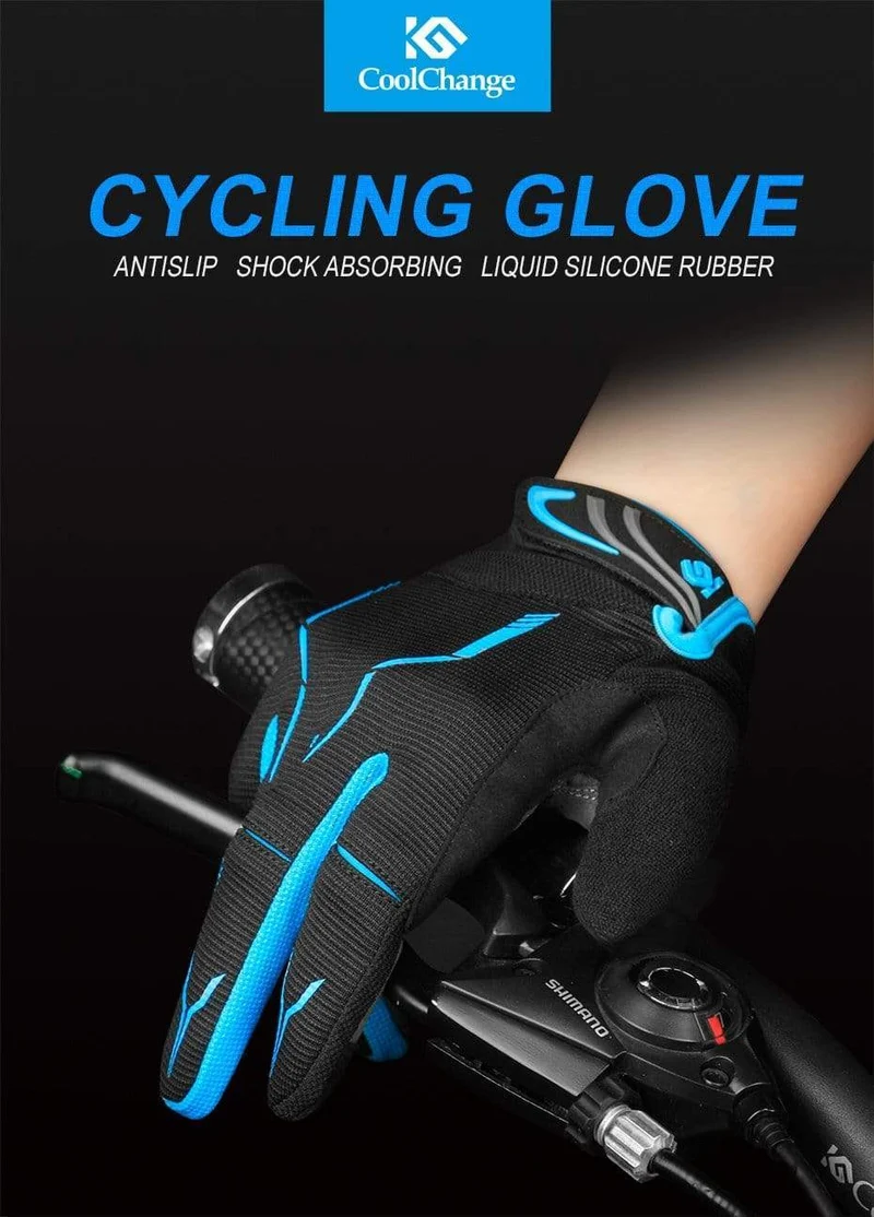 10 Farben Winter Damen Herren Fahrradhandschuhe Vollfinger mit GEL-Pad stoßfest MTB Mountainbike Fahrradhandschuhe