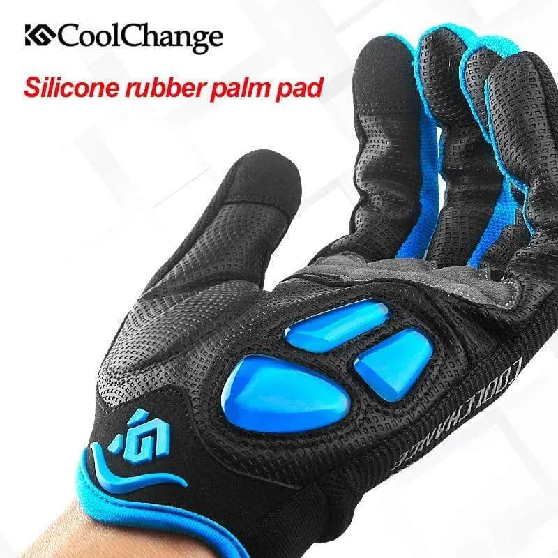 10 Farben Winter Damen Herren Fahrradhandschuhe Vollfinger mit GEL-Pad stoßfest MTB Mountainbike Fahrradhandschuhe