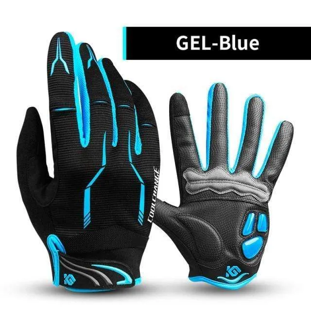 10 Farben Winter Damen Herren Fahrradhandschuhe Vollfinger mit GEL-Pad stoßfest MTB Mountainbike Fahrradhandschuhe