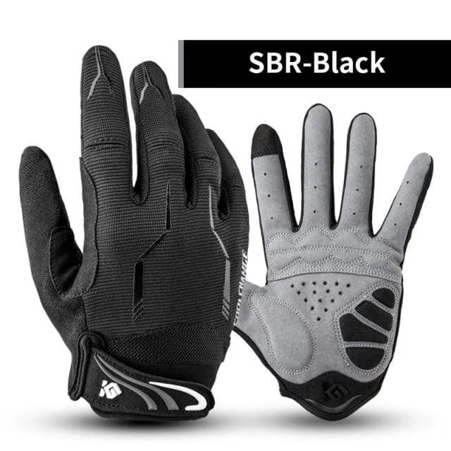 10 Farben Winter Damen Herren Fahrradhandschuhe Vollfinger mit GEL-Pad stoßfest MTB Mountainbike Fahrradhandschuhe