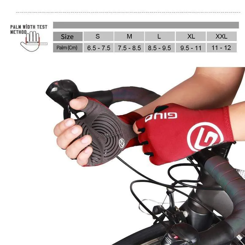 Fahrradhandschuhe Halbfinger Gel Sport Racing Fahrradhandschuhe Frauen Männer Sommer Rennrad Handschuhe MTB Luva Guantes Ciclismo