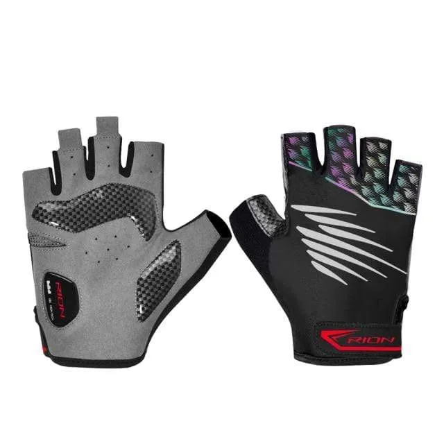 Männer Stoßfest Gel Pad Radfahren Handschuh Halb Finger Sport Handschuhe Sommer Fahrrad Gym Fitness Handschuhe Anti-slip MTB fahrrad Handschuhe