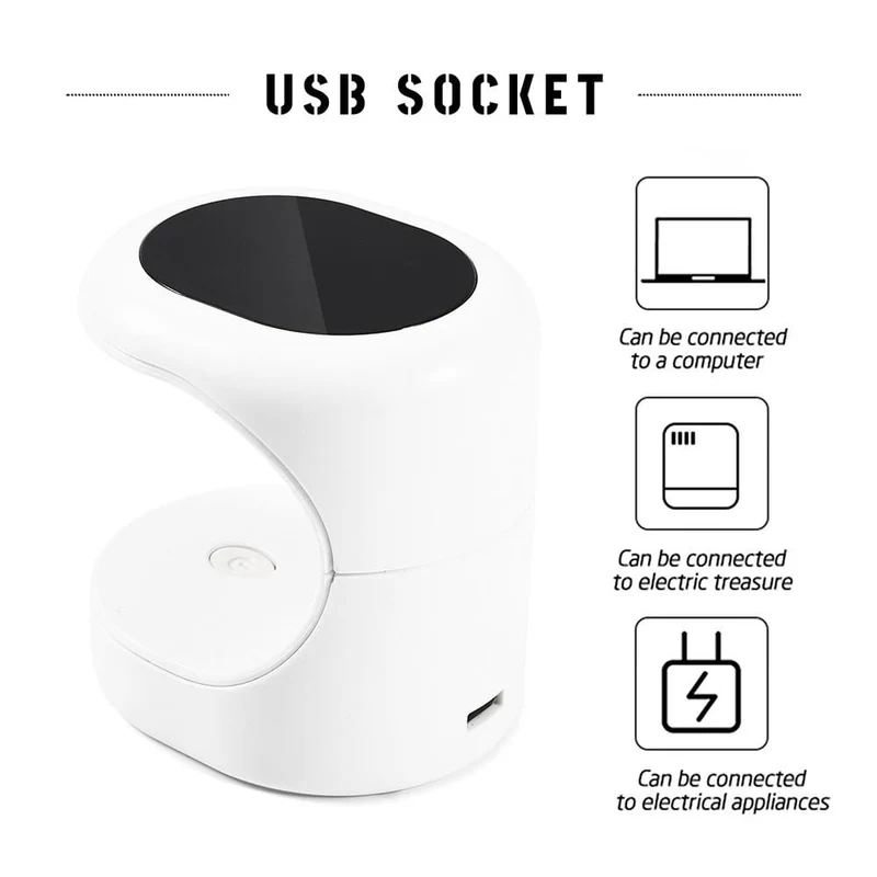16W Mini Nageltrockner UV LED Lampe Nagelgel Maniküre Maschine Einzelfinger USB Anschluss Nail Art Werkzeug Gel Polnisch Mode