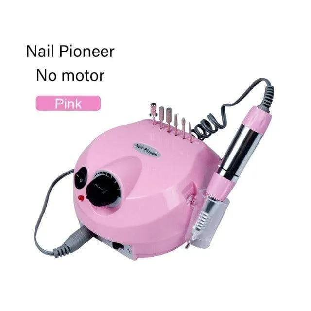 35000 U/min Nail Art Bohrer Gel Elektrischer Nagelbohrer 35 W Nagelpolierer mit Set Nagelbohrer Maniküre Maschine Nagelstudio Werkzeuge