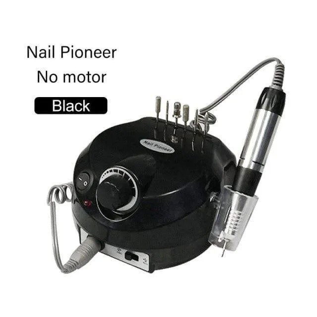 35000 U/min Nail Art Bohrer Gel Elektrischer Nagelbohrer 35 W Nagelpolierer mit Set Nagelbohrer Maniküre Maschine Nagelstudio Werkzeuge
