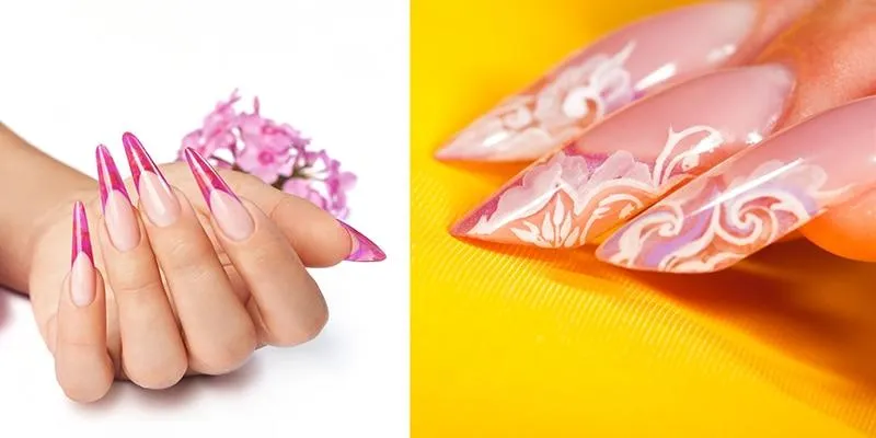 Duale Nagelformen, French False Tips Builder, Poly UV-Nagelgel-System, Acryl-Nagelkunst-Dekorationen, lange vollständige Abdeckung, einfache Werkzeuge