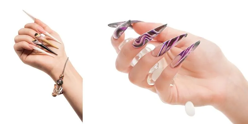 Duale Nagelformen, French False Tips Builder, Poly UV-Nagelgel-System, Acryl-Nagelkunst-Dekorationen, lange vollständige Abdeckung, einfache Werkzeuge