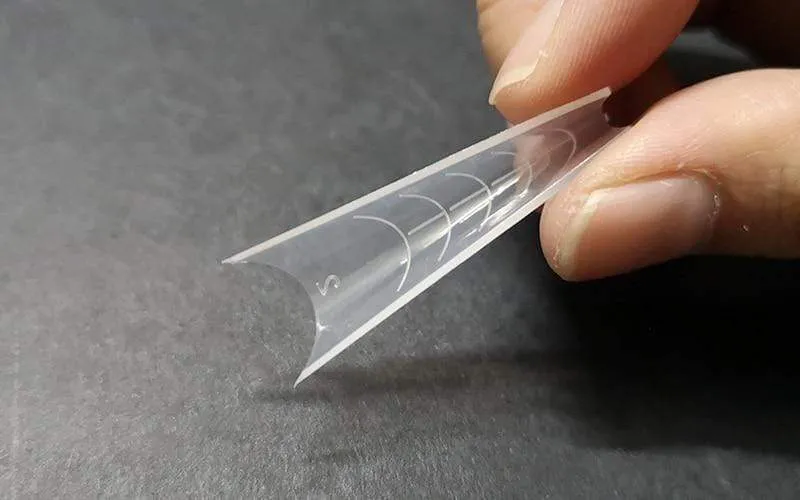 Duale Nagelformen, French False Tips Builder, Poly UV-Nagelgel-System, Acryl-Nagelkunst-Dekorationen, lange vollständige Abdeckung, einfache Werkzeuge