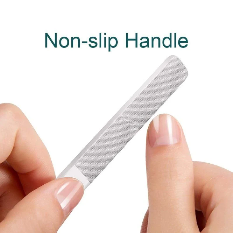 Nagelfeile, Schleifpufferblock, Pediküre, Polieren, Maniküre, Glasnägel, professionelle Nailart-Pediküre-Werkzeuge für Frauen
