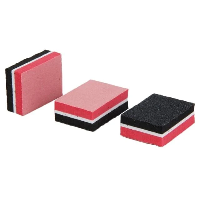 500 Teile/los Mini Nagel Datei 100/180 Einweg Nagel Puffer Block Großhandel Bunte Kleine Maniküre Werkzeuge Datei Zubehör