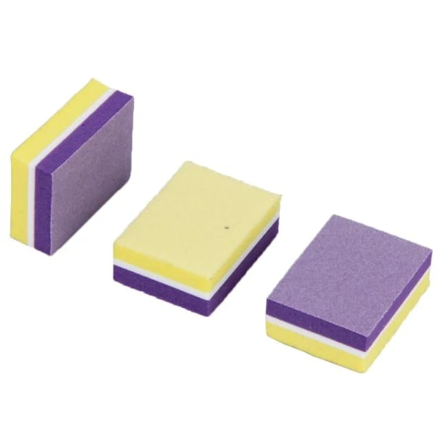 500 Teile/los Mini Nagel Datei 100/180 Einweg Nagel Puffer Block Großhandel Bunte Kleine Maniküre Werkzeuge Datei Zubehör