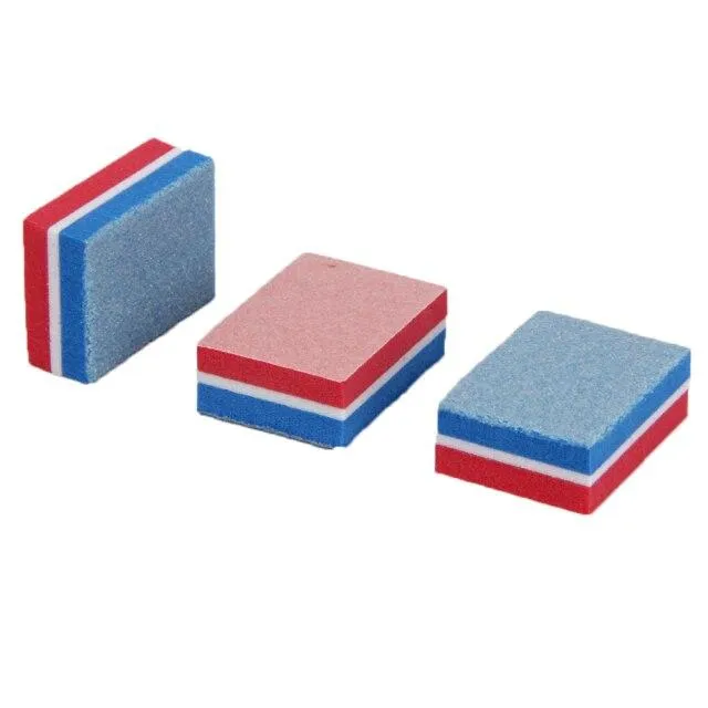 500 Teile/los Mini Nagel Datei 100/180 Einweg Nagel Puffer Block Großhandel Bunte Kleine Maniküre Werkzeuge Datei Zubehör