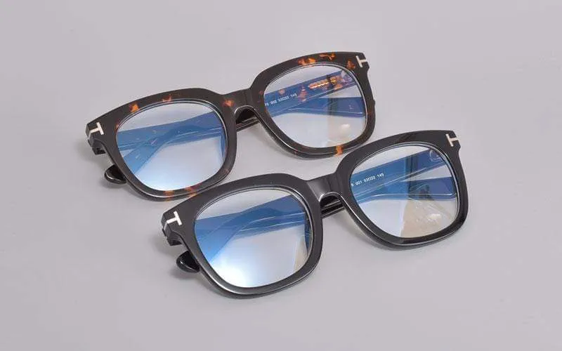 Optische Brillengestelle Forde Fashion Acetat Frauen Lesen Myopie Korrekturbrille 5179 Mit Etui