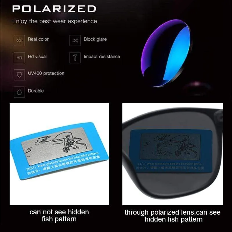 Quadratische polarisierte Sonnenbrille Männer Frauen Fashion Square männliche Sonnenbrille Marke Design einteilige Linse Brille UV400
