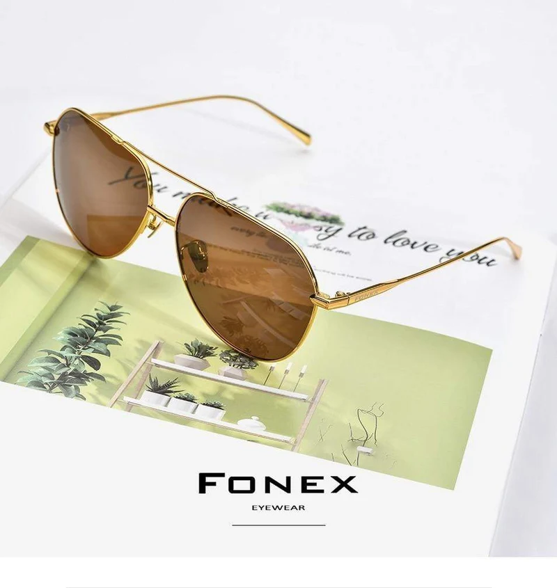 Polarisierte Sonnenbrille aus Titan für Herren, Markendesign, quadratische Sonnenbrille für Männer 2019, neue Modelle zum Autofahren im Freien, UV400-Schutz, 8506