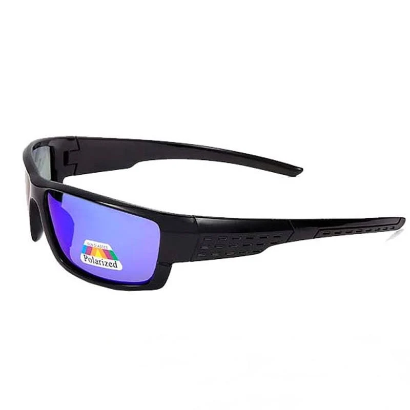 Polarisierte Sonnenbrillen Herren Markendesigner Square Sports Sonnenbrillen für Männer mit schwarzer Rahmenbrille UV400 okulary