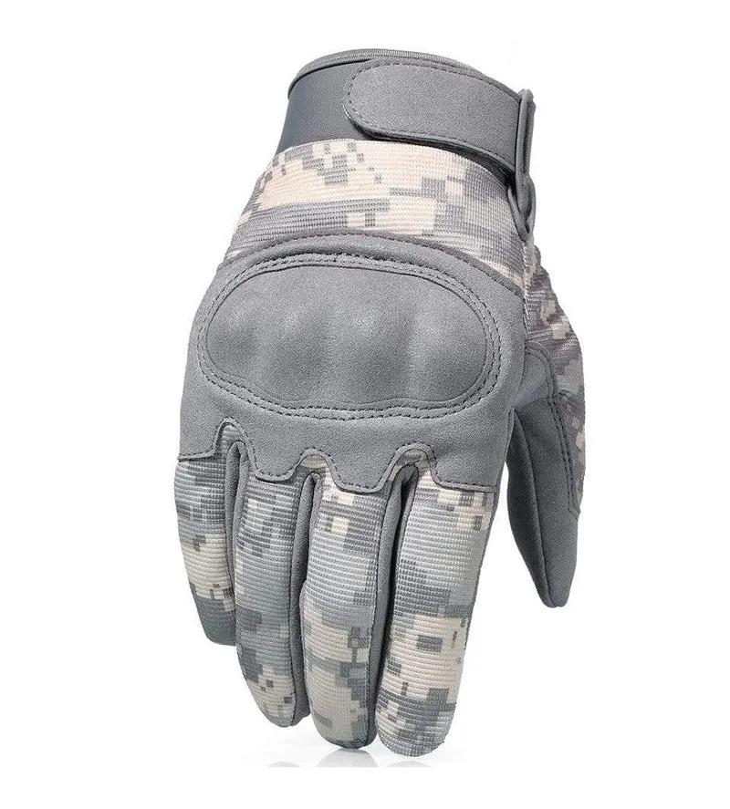 Vollfingerhandschuh Airsoft Fahrradhandschuhe Touchscreen Camouflage Taktische Fäustlinge Militär Kampf Schießen Paintball Wandern Männer