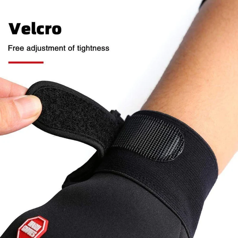 Herbst und Winter Outdoor-Sport Männer und Frauen wasserdichte winddichte warme Handschuhe Reiten Touchscreen Reißverschluss Ski Vollfingerhandschuh